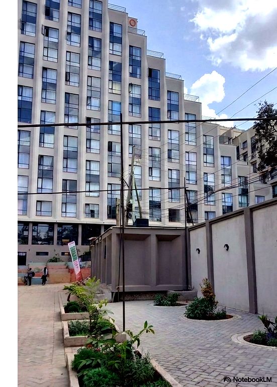 Tsavo Apartments exterior facade at Urban Tsavo Stays Roysambu